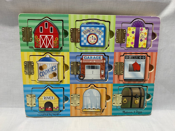 Melissa&Doug puidust uksed