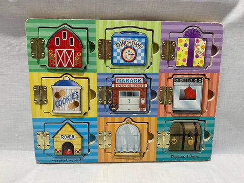 Melissa&Doug puidust uksed