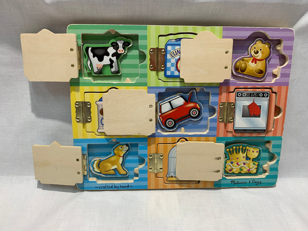 Melissa&Doug puidust uksed