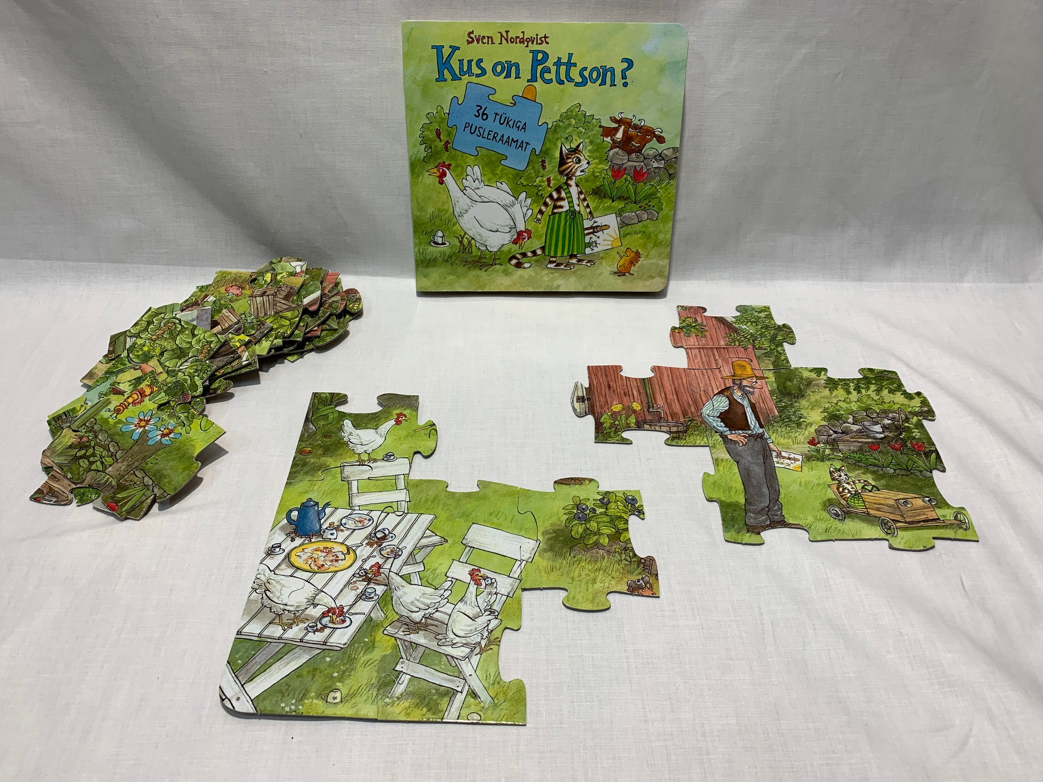 "Kus on Pettson?" pusleraamat