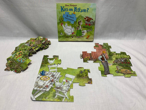 "Kus on Pettson?" pusleraamat