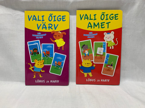 "Vali õige värv / amet"