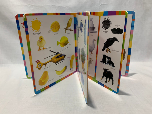 Leedukeelne värvide ja sõnade raamat