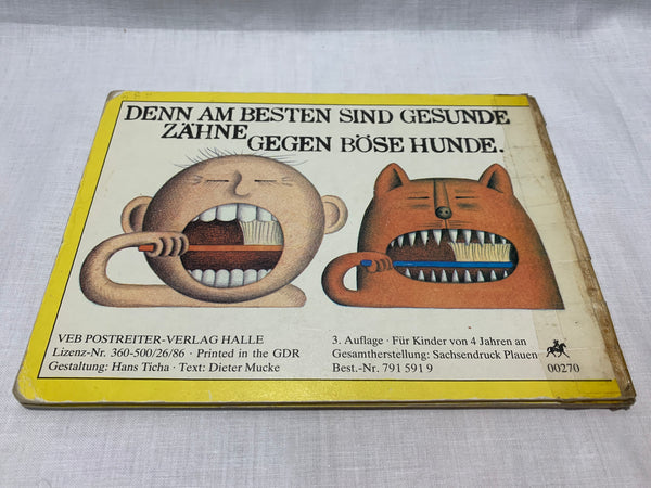 Saksakeelne raamat hambapesust